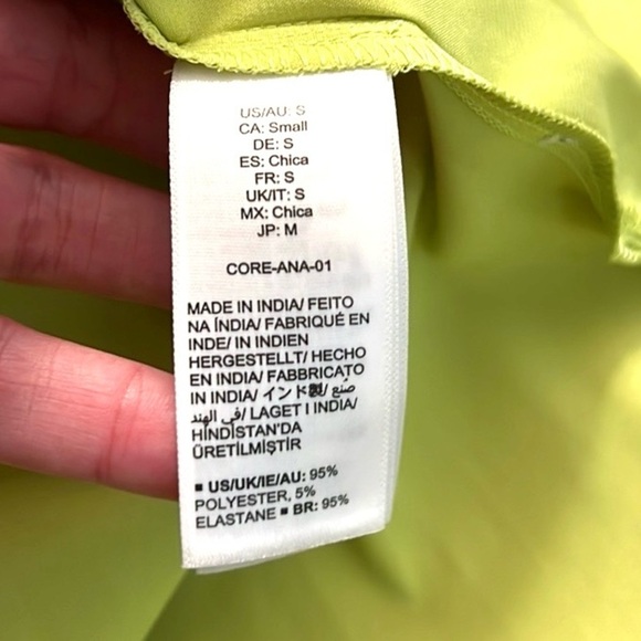 The Drop, ANA Slip Lime Green Sleeveless Dress,Excellent Condition Size Small - Picture 4 of 12